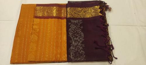 SOFT SILK SAREE WITH BLOUSE